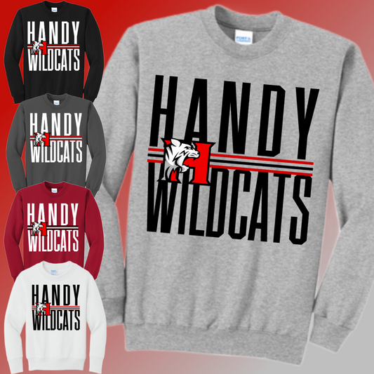 Handy Wildcats - School Name Basic Sweatshirt (Youth)