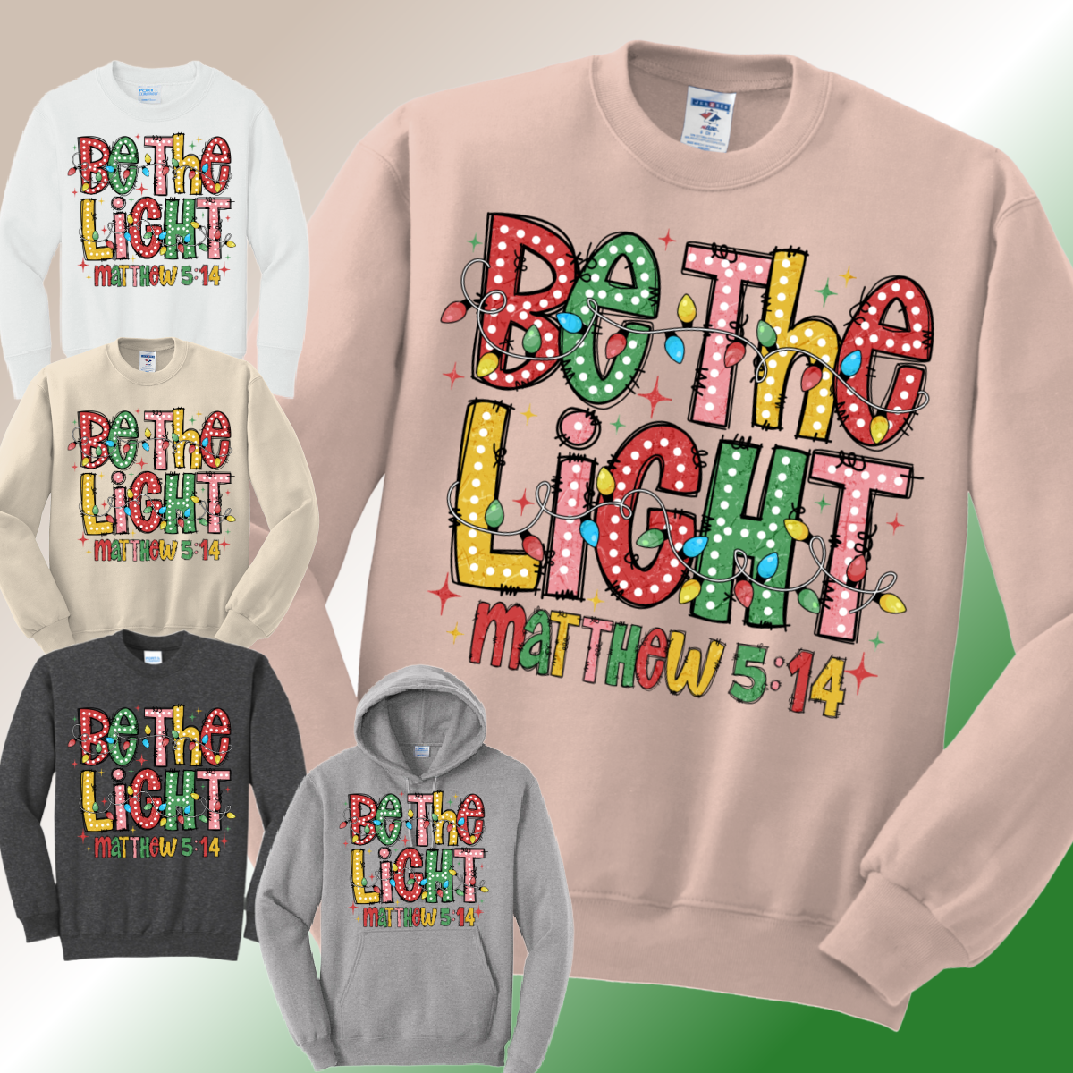 Be The Light Basic Sweatshirt (Adult)