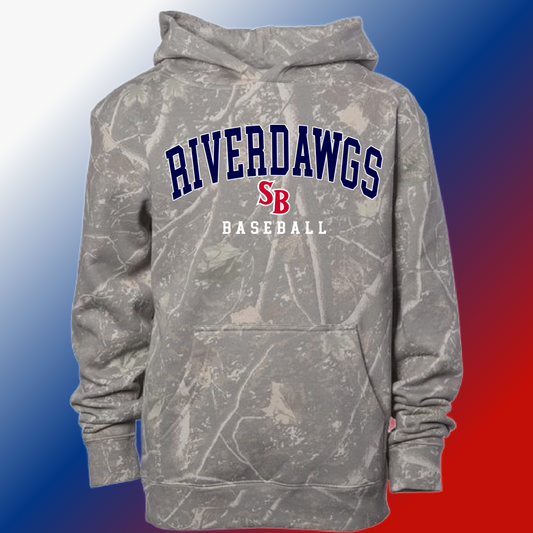 Saginaw Bay Riverdawgs - Curved Deadwood Camouflage Hoodie (Youth & Adult)