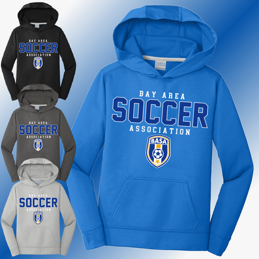 BASA Soccer - Logo Performance Hoodie (Youth & Adult)