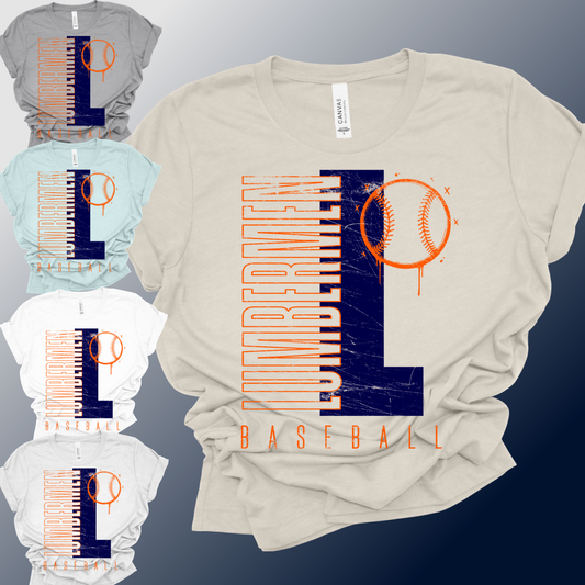 Mid Michigan Lumbermen - Initial Bella Canvas Tee (Adult)