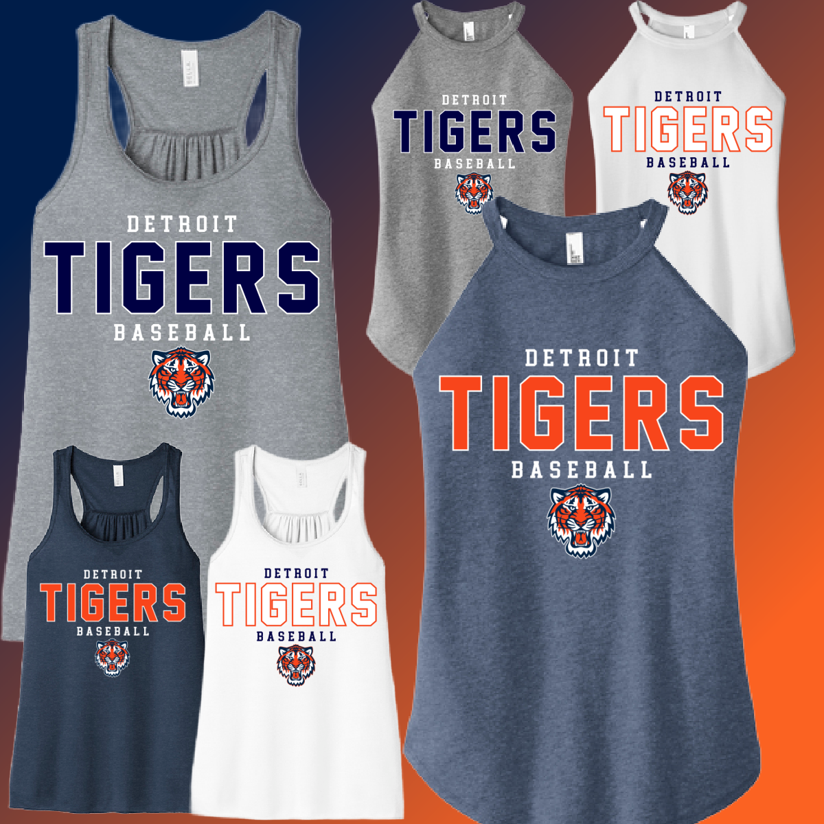Detroit Baseball - Women's Tank