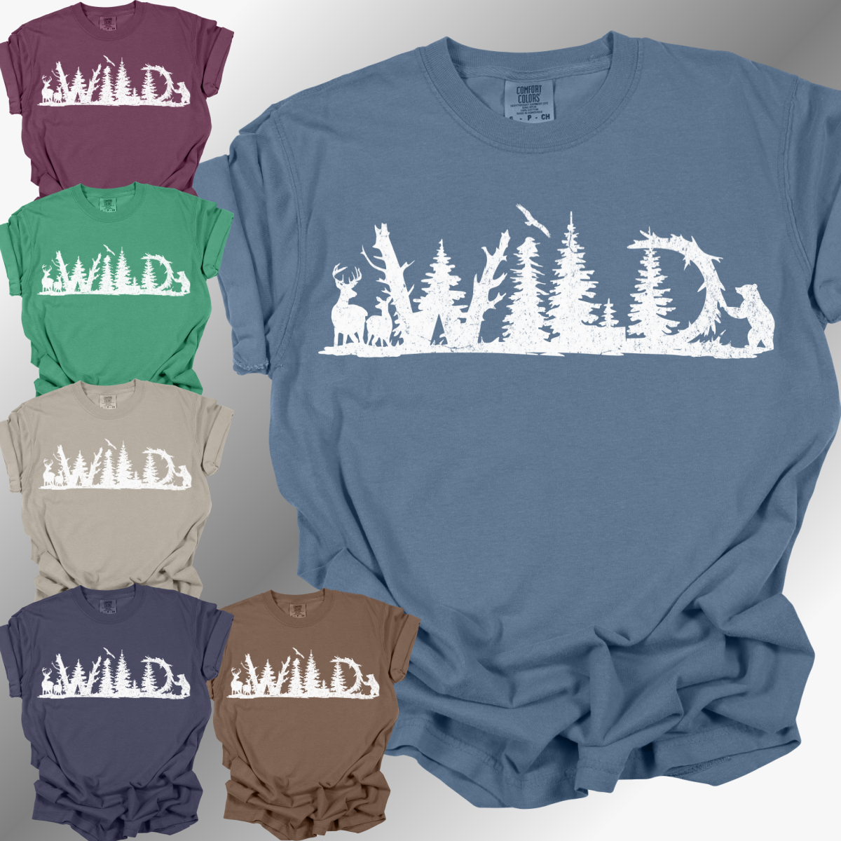 Wild Camping - Comfort Colors Tee (Adult)