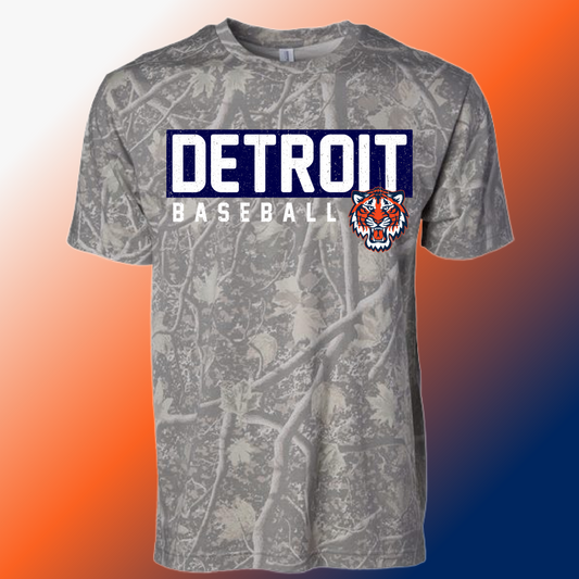 Detroit Baseball - Deadwood Camouflage Tee (Adult)
