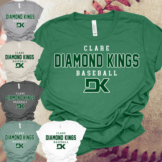 Diamond Kings Baseball - Bella Tee (Adult)