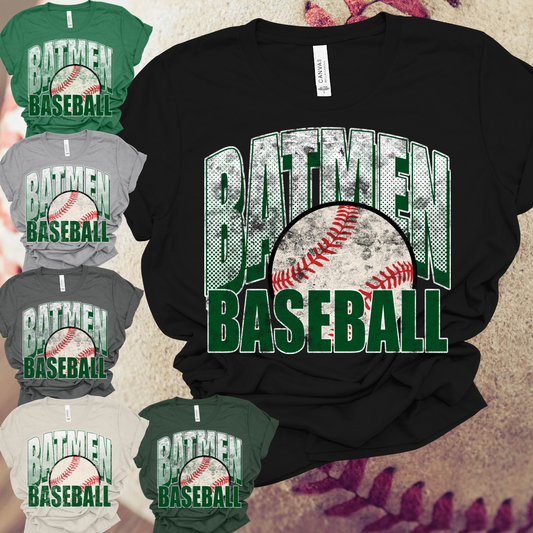 Michigan Batmen BASEBALL - Grunge Premium Tee (Toddler, Youth & Adult)