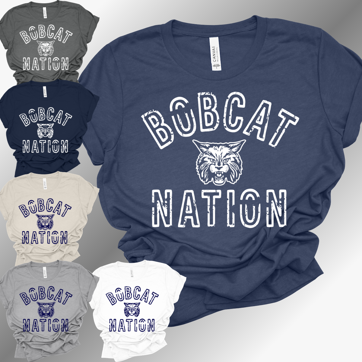 Bangor Bobcats - Bella Canvas Tee (Toddler, Youth, Adult)