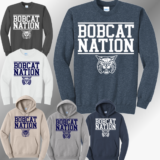 Bangor Bobcats - Basic Sweatshirt (Youth & Adult)