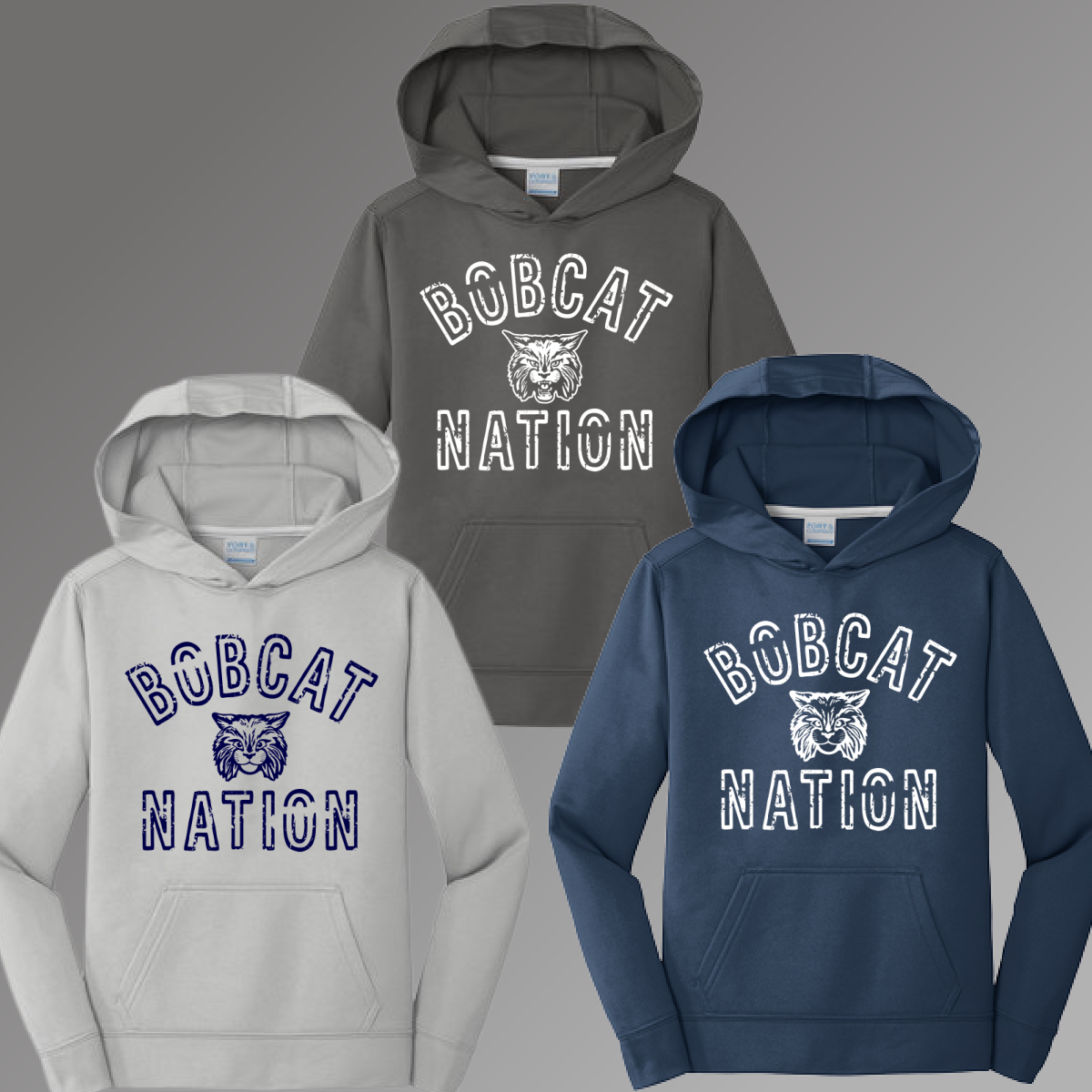 Bangor Bobcats - Performance Hoodie (Youth & Adult)