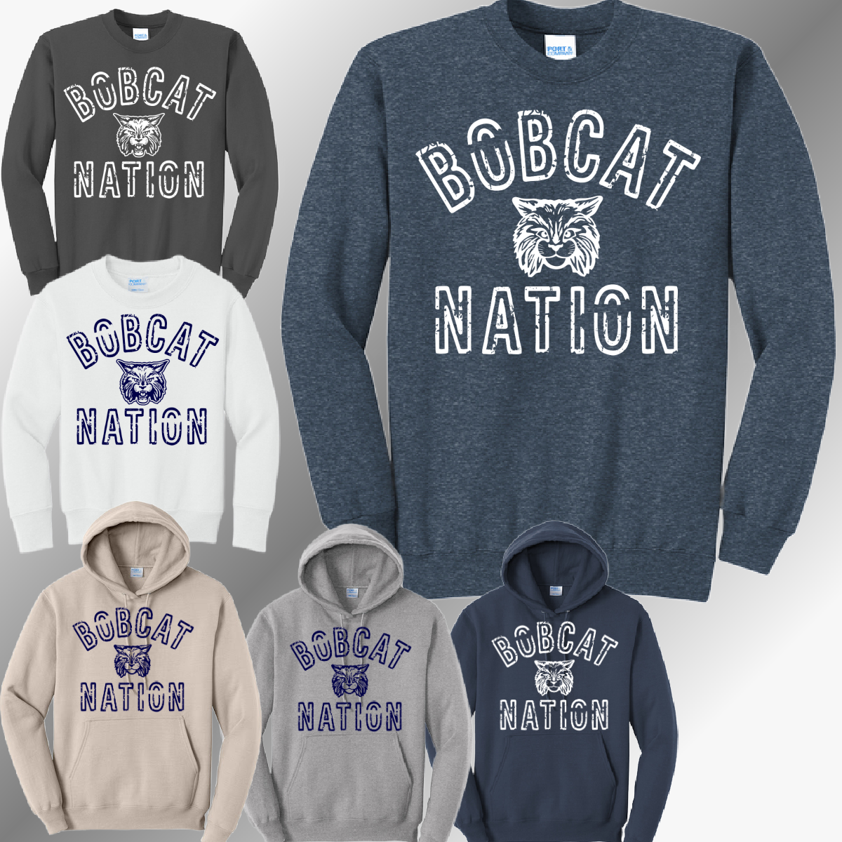 Bangor Bobcats - Basic Sweatshirt (Youth & Adult)
