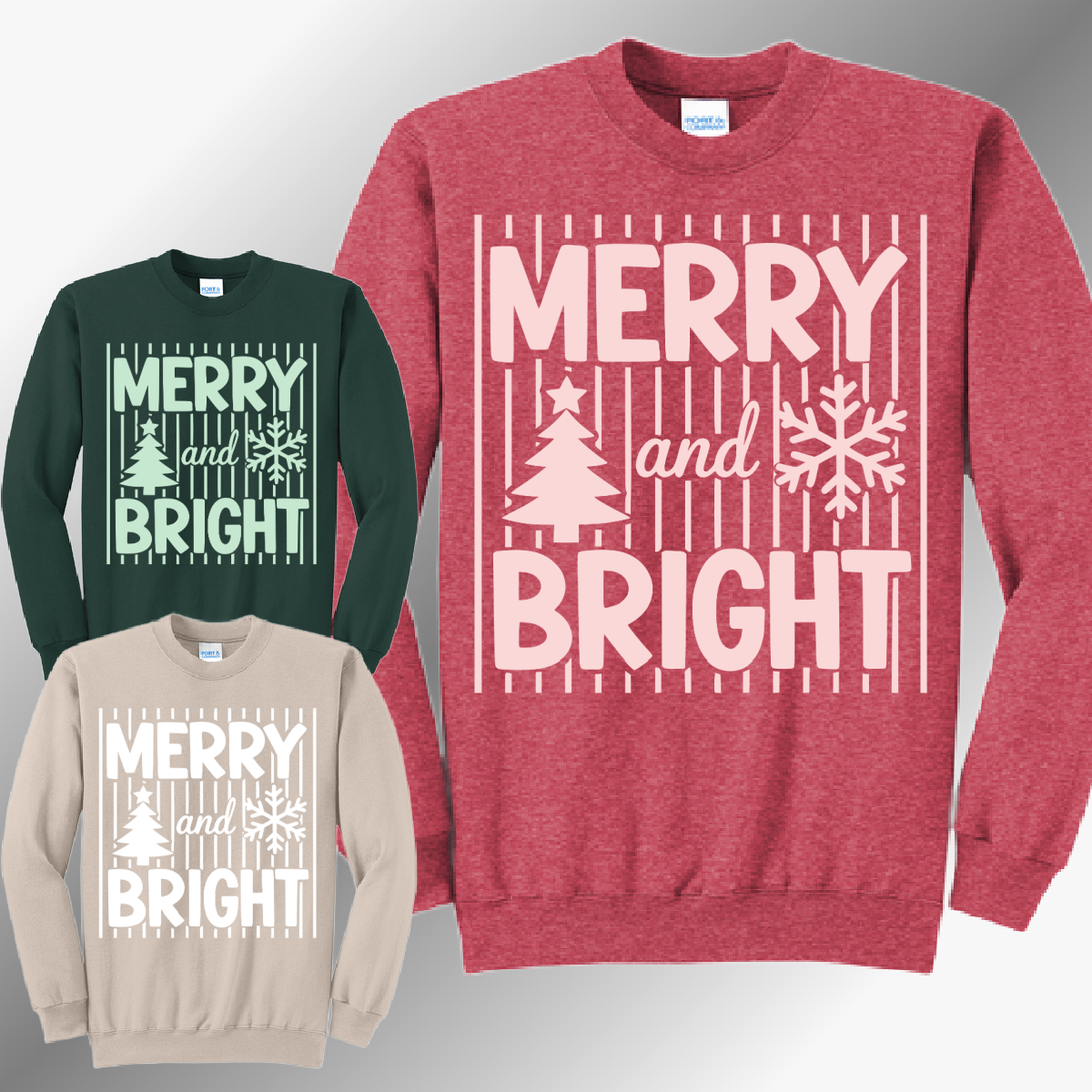 Merry & Bright - Sweatshirt