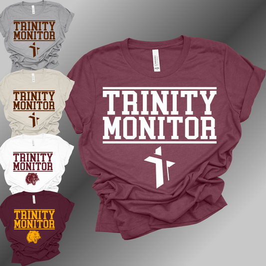 Trinity Monitor Panthers - Bella Canvas Tee (Toddler, Youth, Adult)