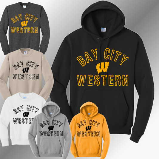 Bay City Western Warriors - Basic Sweatshirt (Youth & Adult)