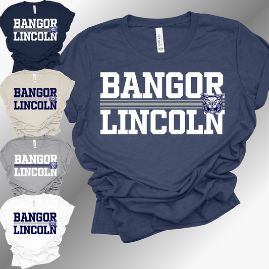 Bangor Bobcats - Bella Canvas Tee (Toddler, Youth, Adult)