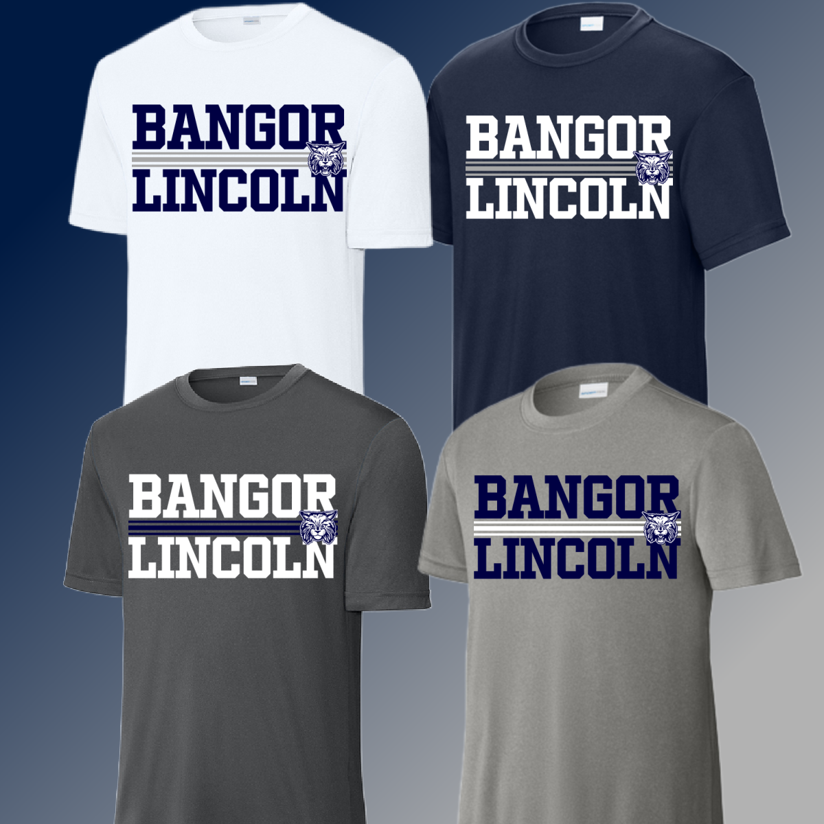 Bangor Bobcats - Dri Fit Tee (Youth & Adult)