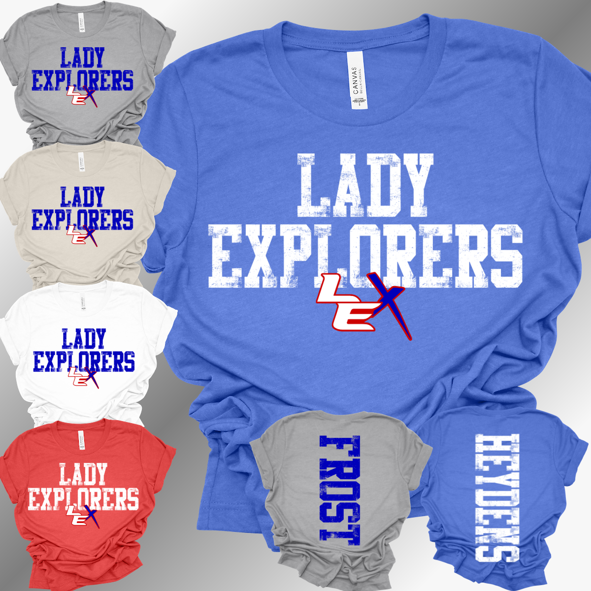 Lady Explorers Softball - LEX Premium Tee (Toddler, Youth & Adult)