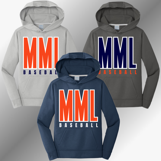 Mid Michigan Lumbermen Baseball - Performance Hoodie (Youth & Adult)