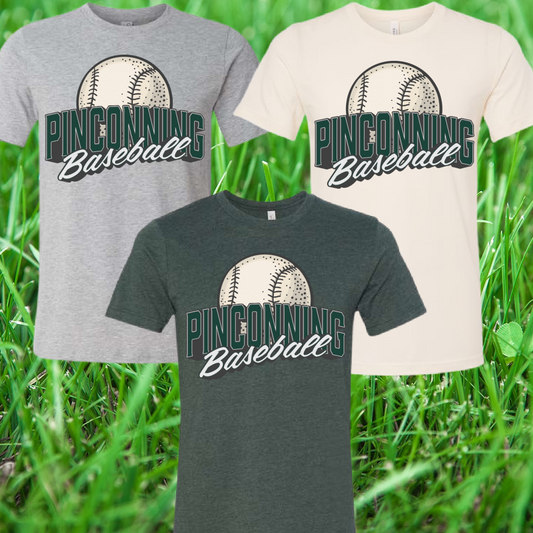 Pinconning Baseball/Softball - Vintage Logo Premium Tee (Youth & Adult)