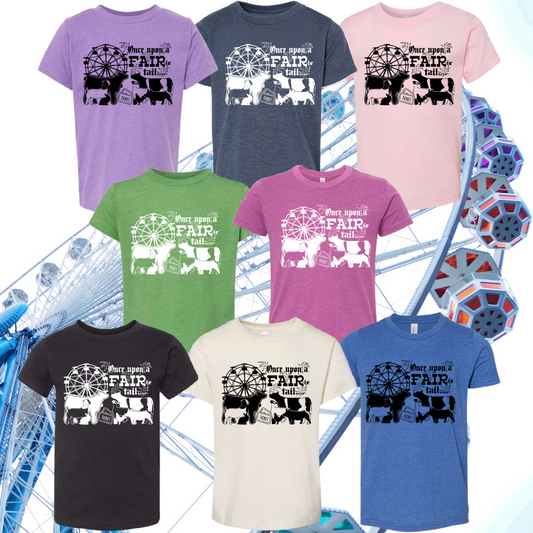 Once Upon A FAIRie Tail Tee (Youth) - MADE TO ORDER/TWO WEEKS