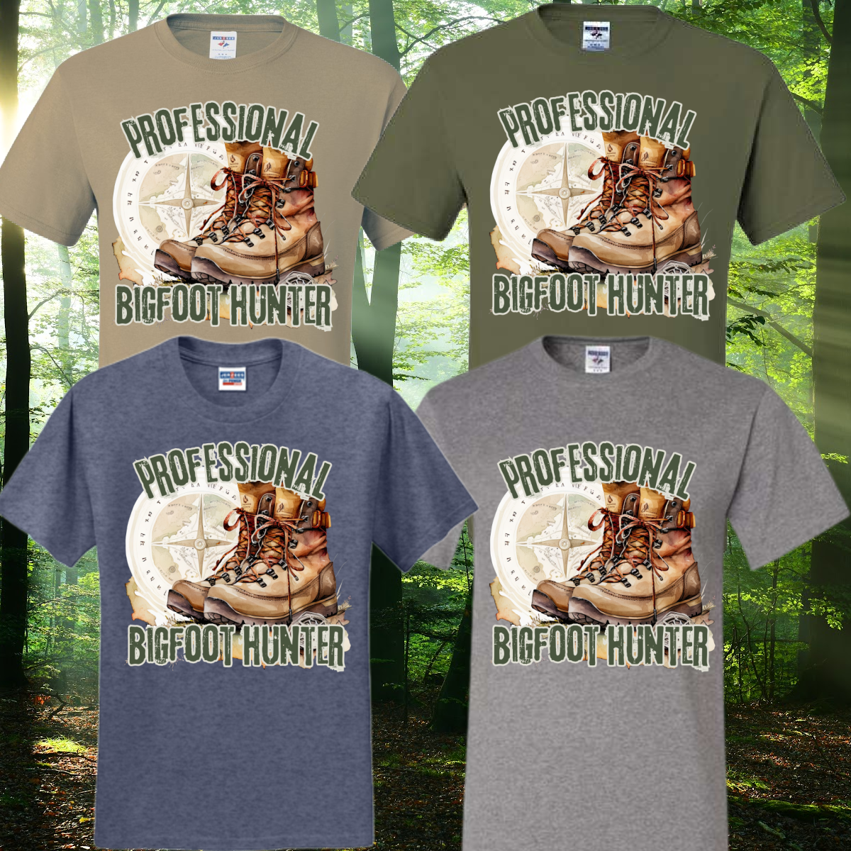 Professional Bigfoot Hunter Tee