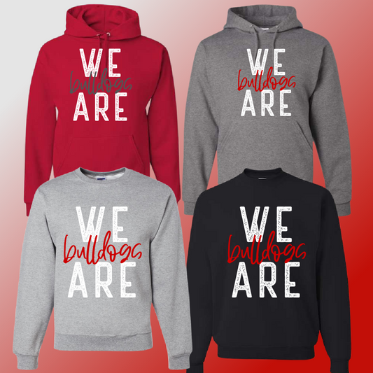 Mackensen Bulldogs  - We Are Basic Sweatshirt  - MADE TO ORDER/TWO WEEKS