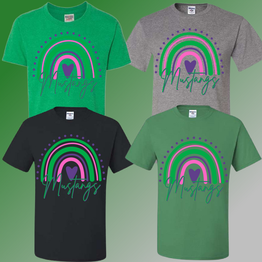 MacGregor Elementary - Rainbow Basic Tee (Youth & Adult) - MADE TO ORDER/TWO WEEKS