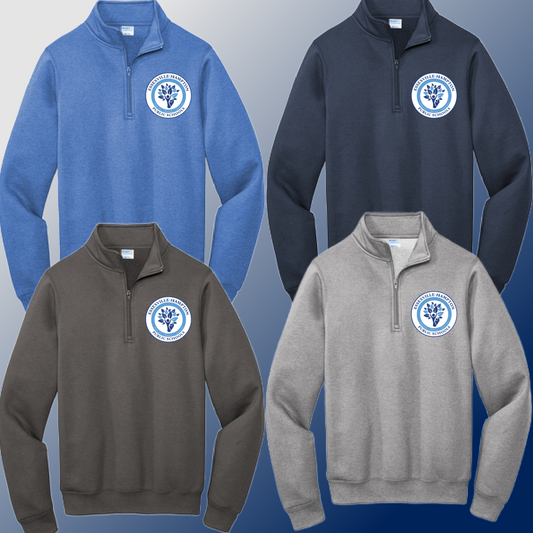 Dukes - EHPS Logo 1/4 Zip Crewneck (Adult)