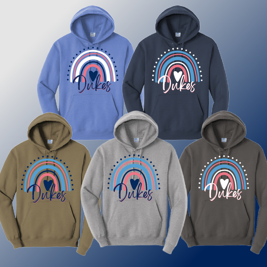 Dukes - Rainbow Basic Hoodie (Youth & Adult)