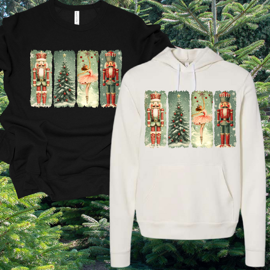 Retro Nutcracker Premium Sweatshirt (Adult)