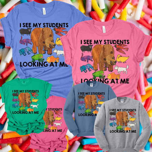 Brown Bear...I See My Student's Looking At Me