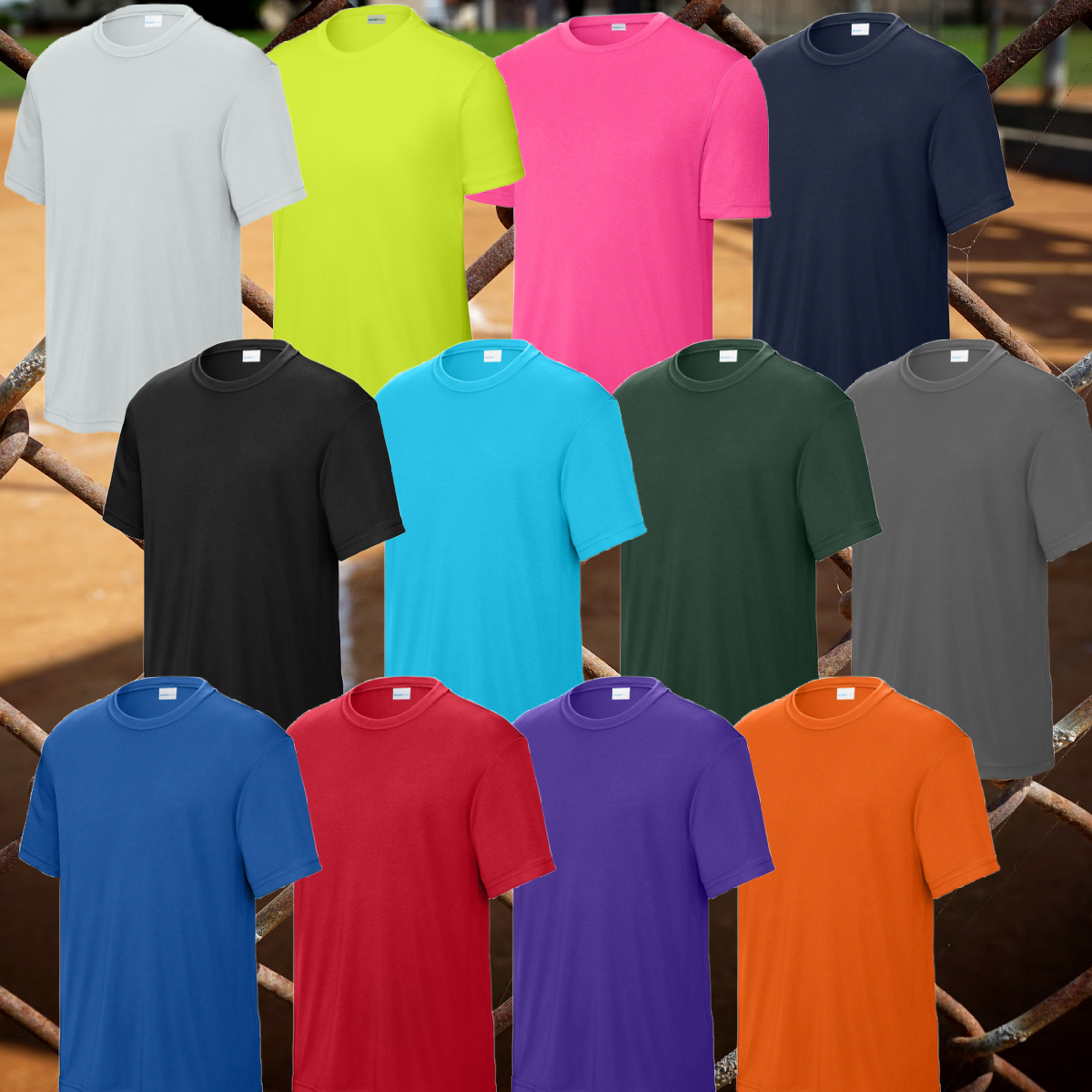 CUSTOMIZABLE Ice Cream Drip Performance Tee (Youth & Adult)