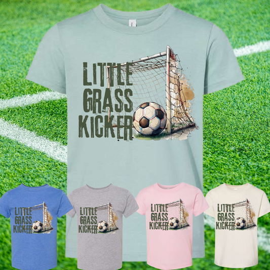 Little Grass Kicker Soccer Tee - Youth