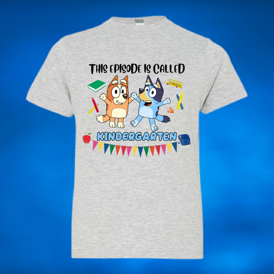 Blue-y This Episode Is Called.... Back To School Grade Level - MADE TO ORDER/TWO WEEKS