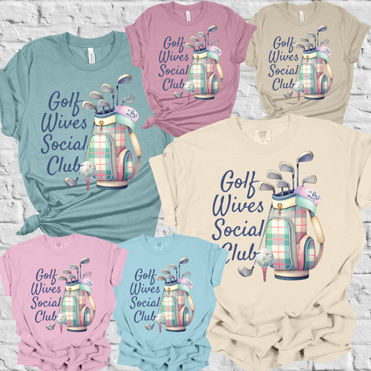Golf Wives Social Club Tee