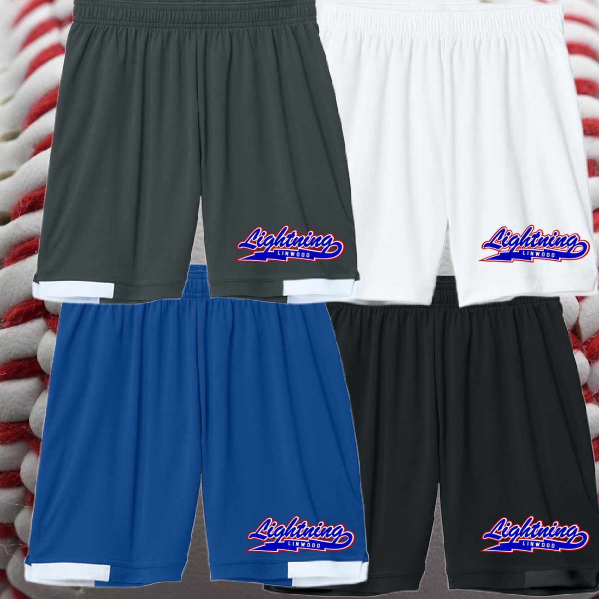 Linwood Lightning - Logo Performance Shorts