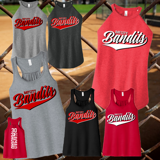 Bay City Bandits - Swoosh Logo Tank