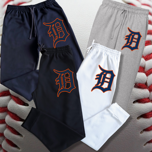 Detroit Baseball - Logo D Basic Jogger (Youth & Adult)