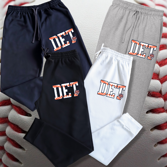 Detroit Baseball - D E T Basic Jogger (Youth & Adult)