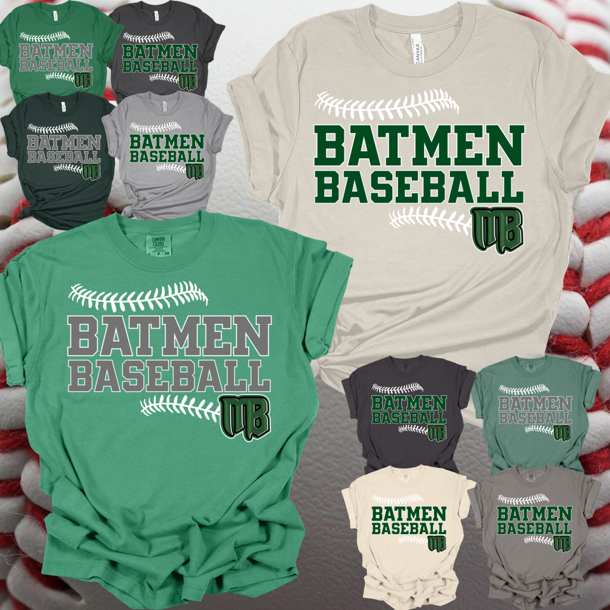 Michigan Batmen - Stitches Logo Premium Tee