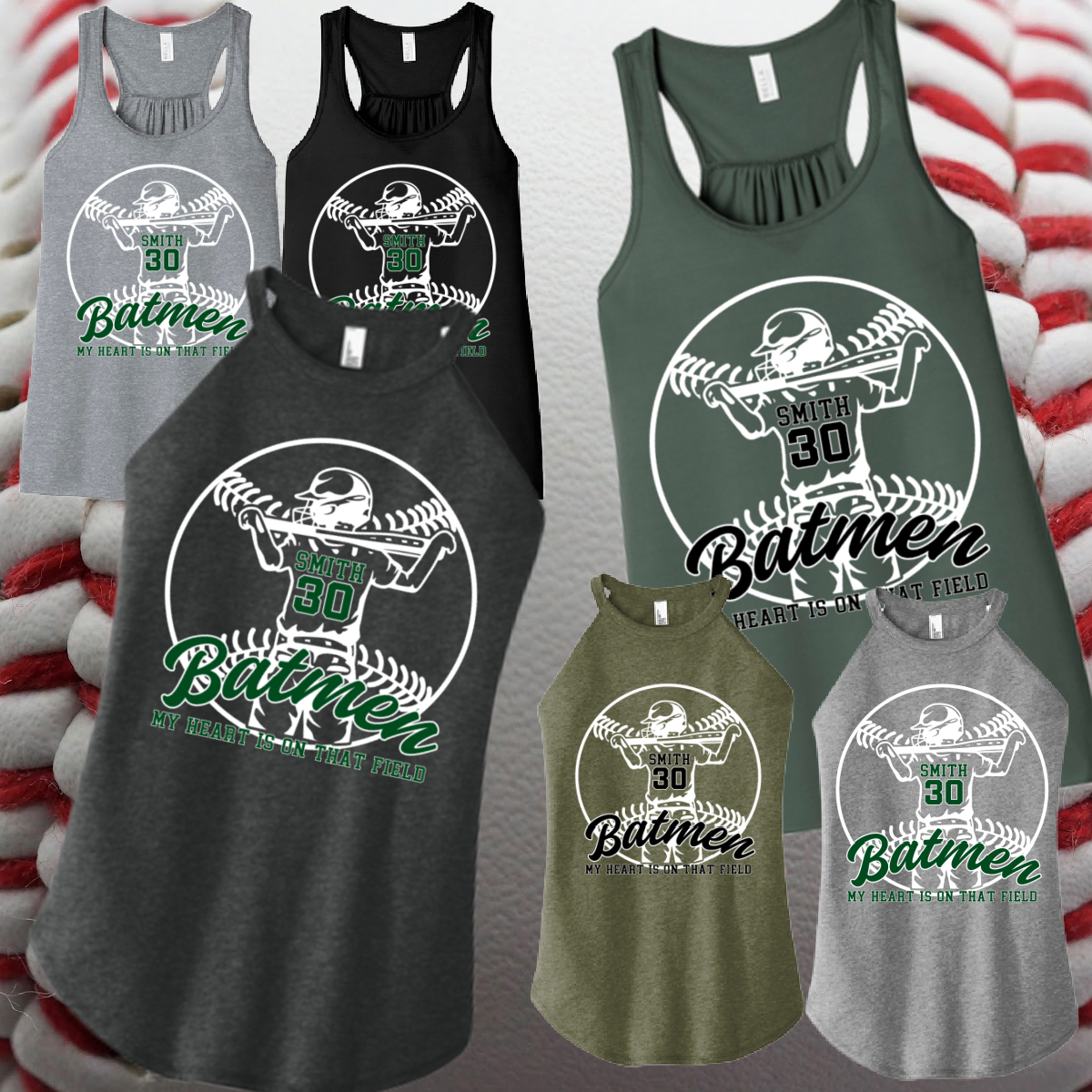Michigan Batmen - Custom Player Tank