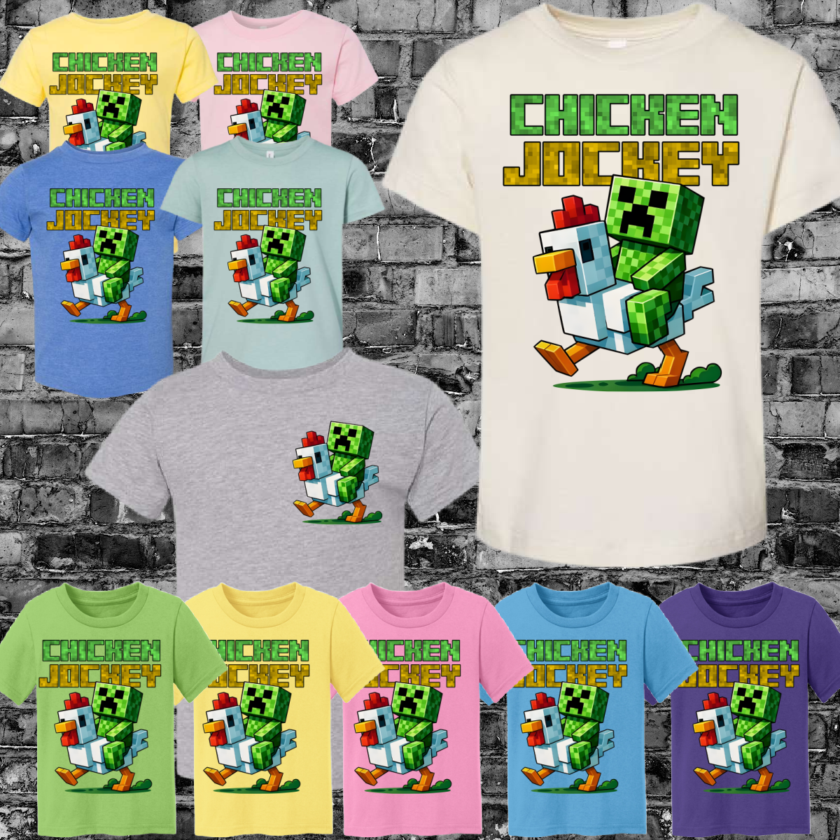 Chicken Jockey Tee (Adult)