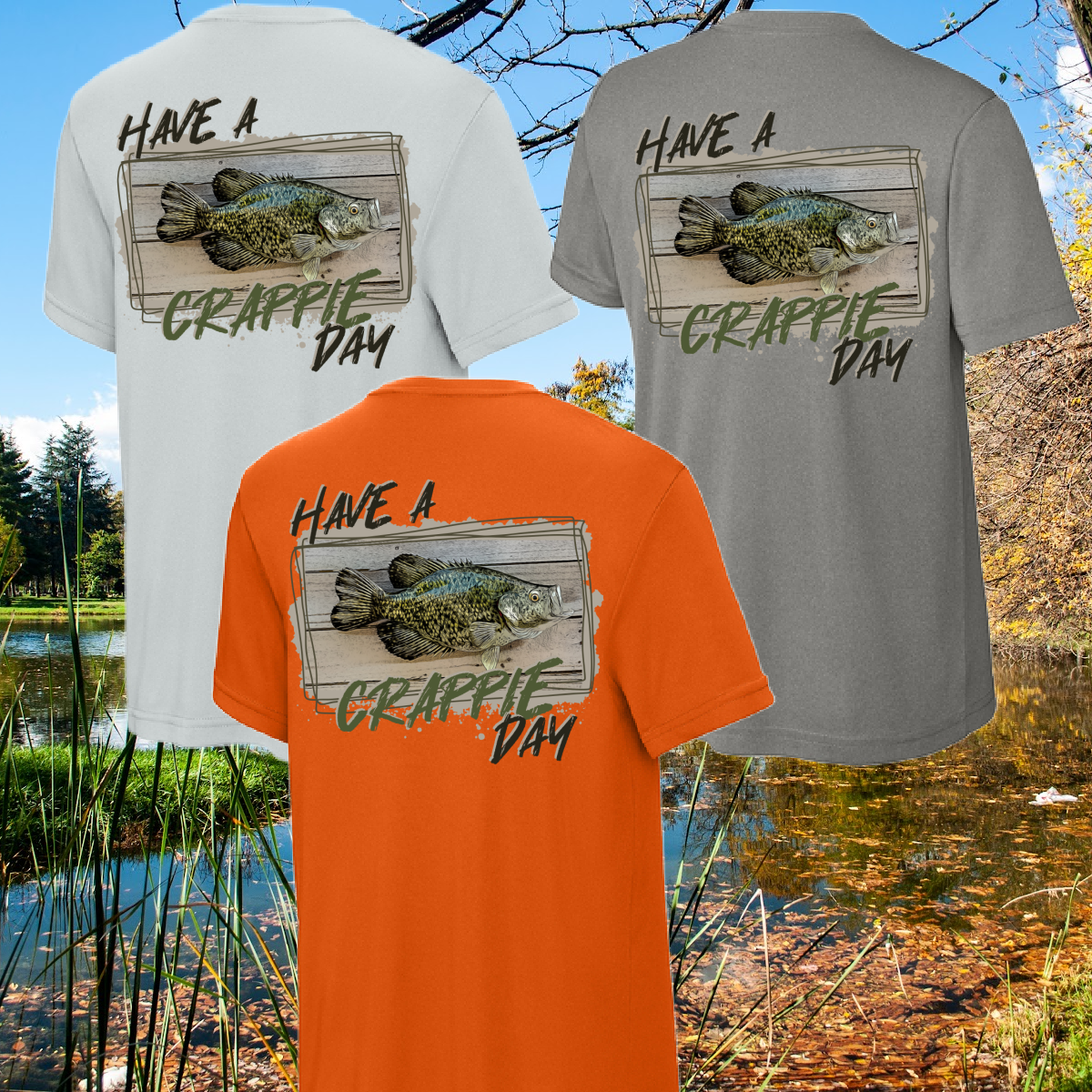 Great Lakes Boys - Have A Crappie Day Performance Tee (Youth & Adult)