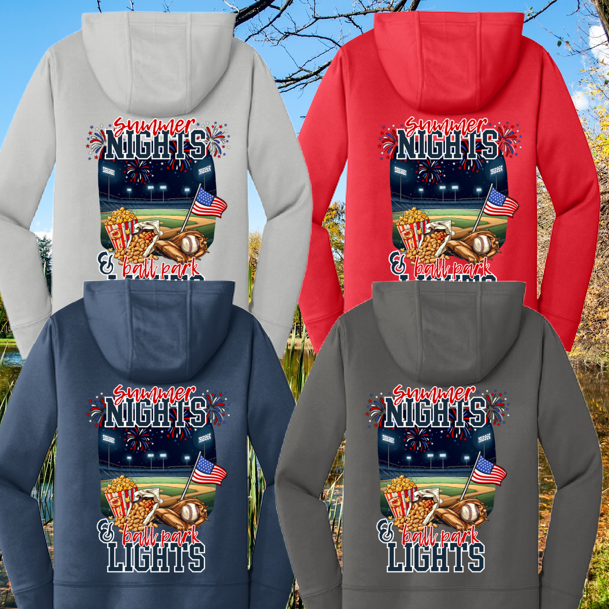 Great Lakes Boys - Summer Nights & Ballpark Lights Performance Hooded Sweatshirt (Youth & Adult)