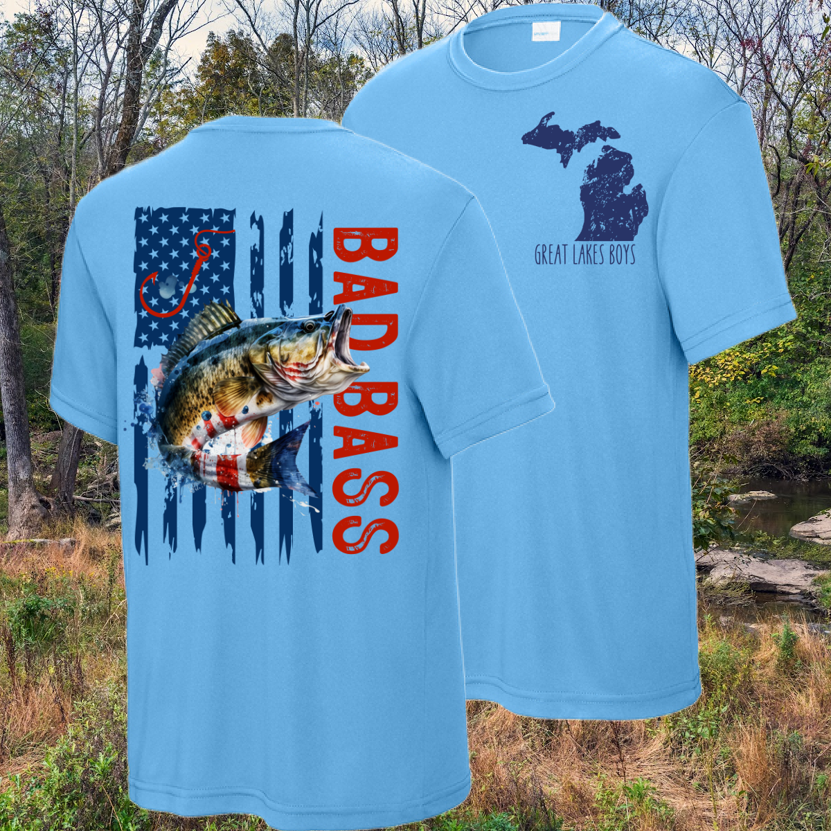 Great Lakes Boys - Bad Bass Performance Tee (Youth & Adult)