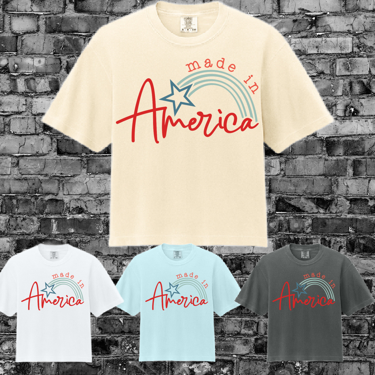 Made In America - Boxy Tee