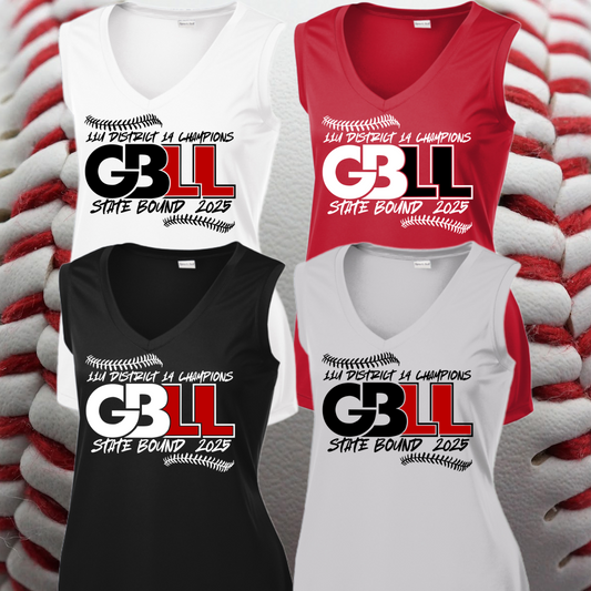 Greater Bay Little League - 2025 District Champs STATE BOUND Performance Tank