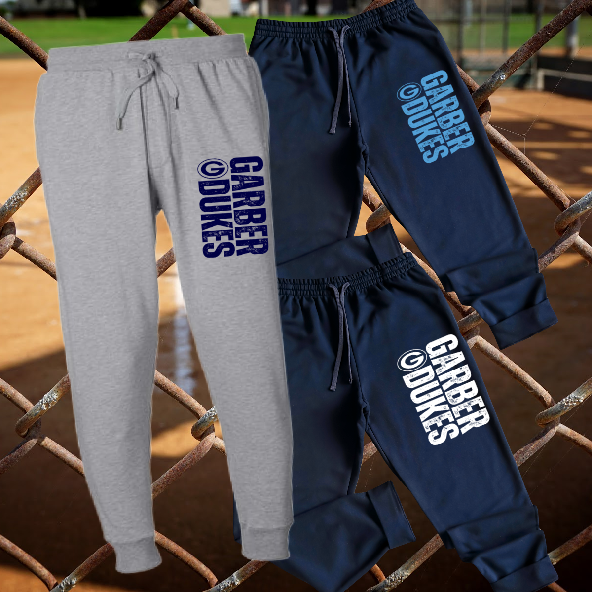 Garber Dukes - Distressed Wording Joggers (Youth)