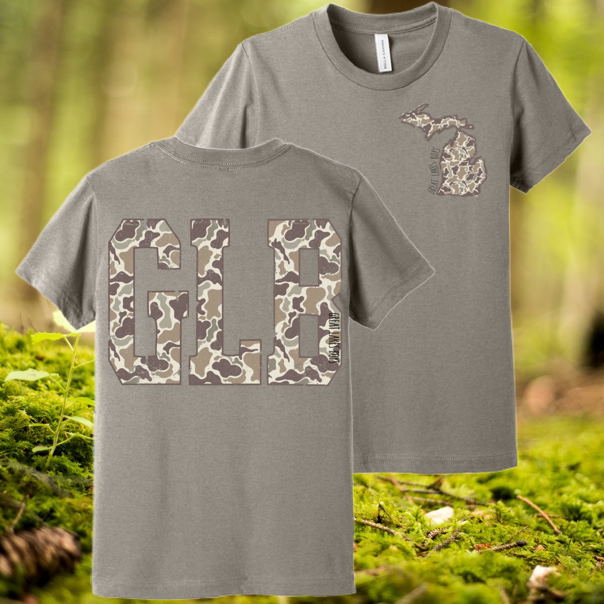 Great Lakes Boys - GLB Camo Logo Premium Tee (Toddler, Youth & Adult)
