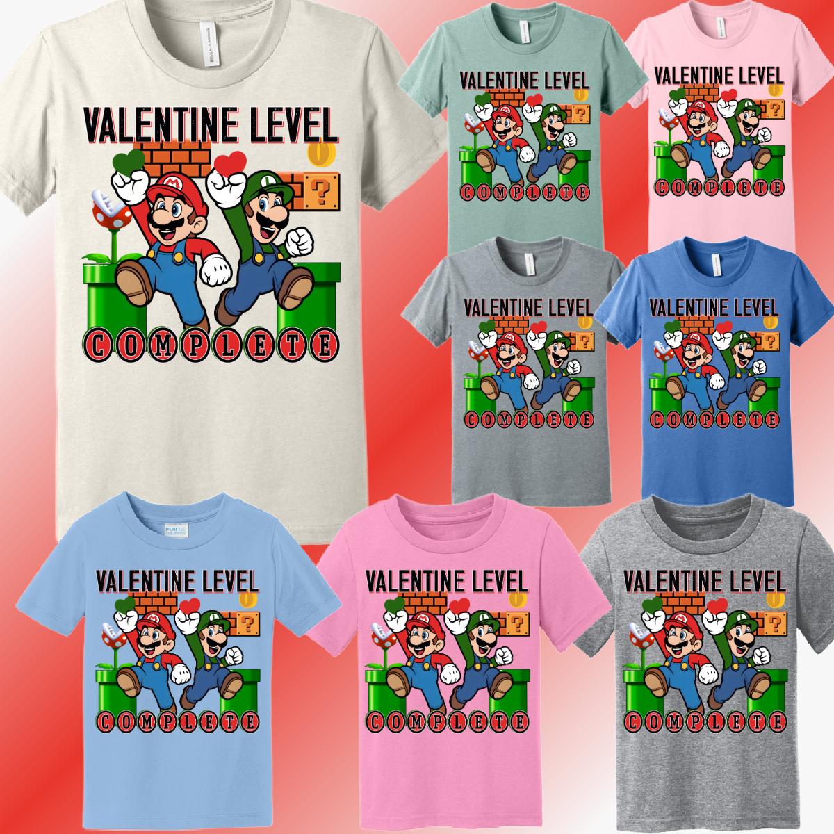 Valentines Day - Valentine Level Complete Tee (Youth)