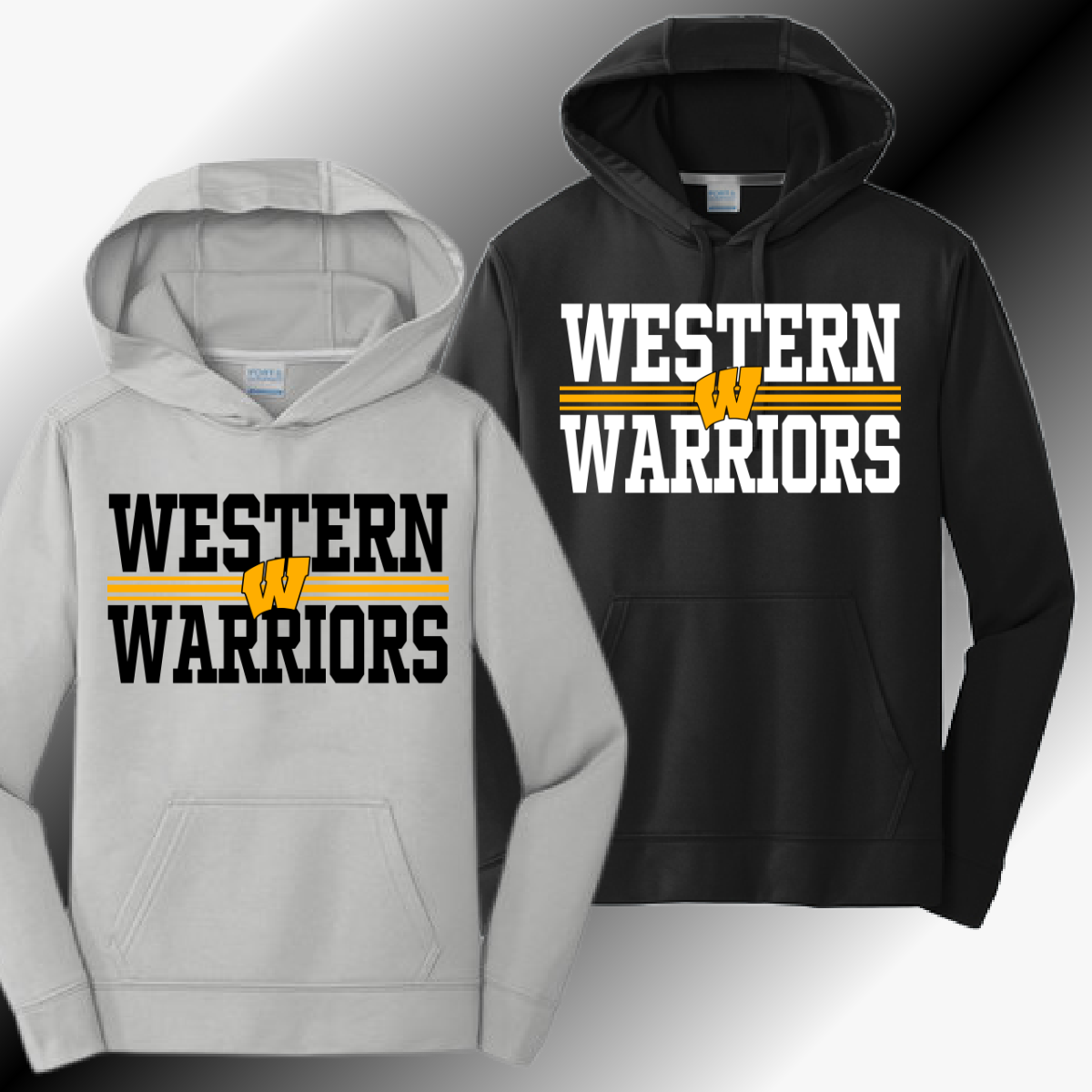 Bay City Western Warriors - Performance Hoodie (Youth & Adult)